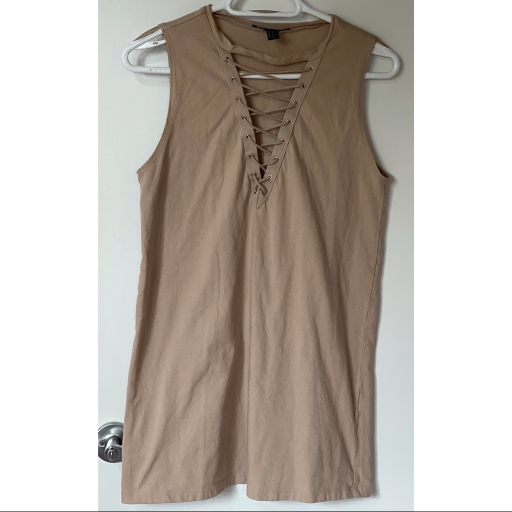 Nude Tank Dress 🌺